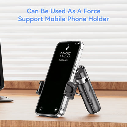 Pocket Selfie Stick Tripod with Wireless Remote & 2 Fill Lights - for iPhone, Live Streaming, Video